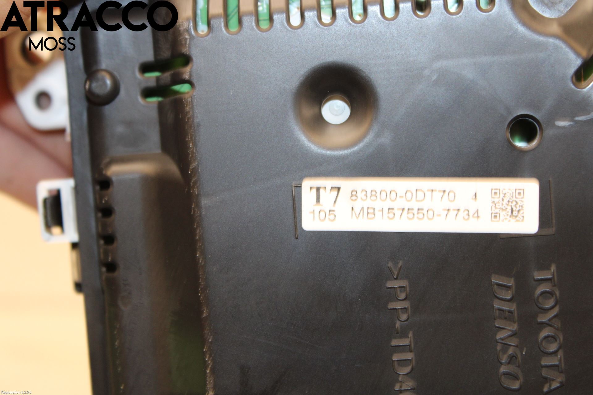 Toyota YARIS XP130 12-14 Instrument Komb