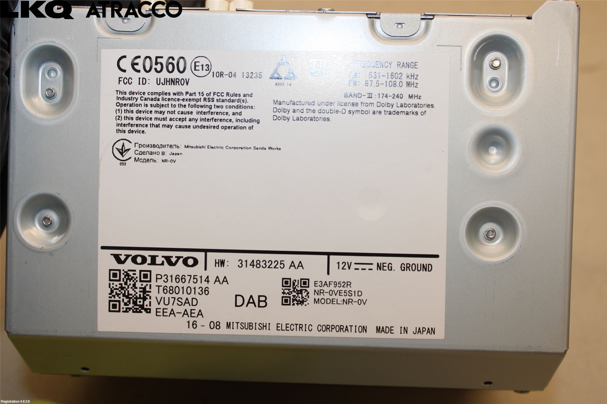 Volvo S90 17->> Radio