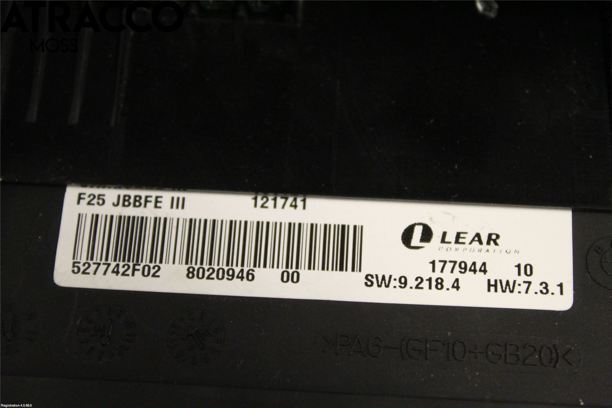 BMW X3 F25 10-17 Säkringsdosa-Elcentral