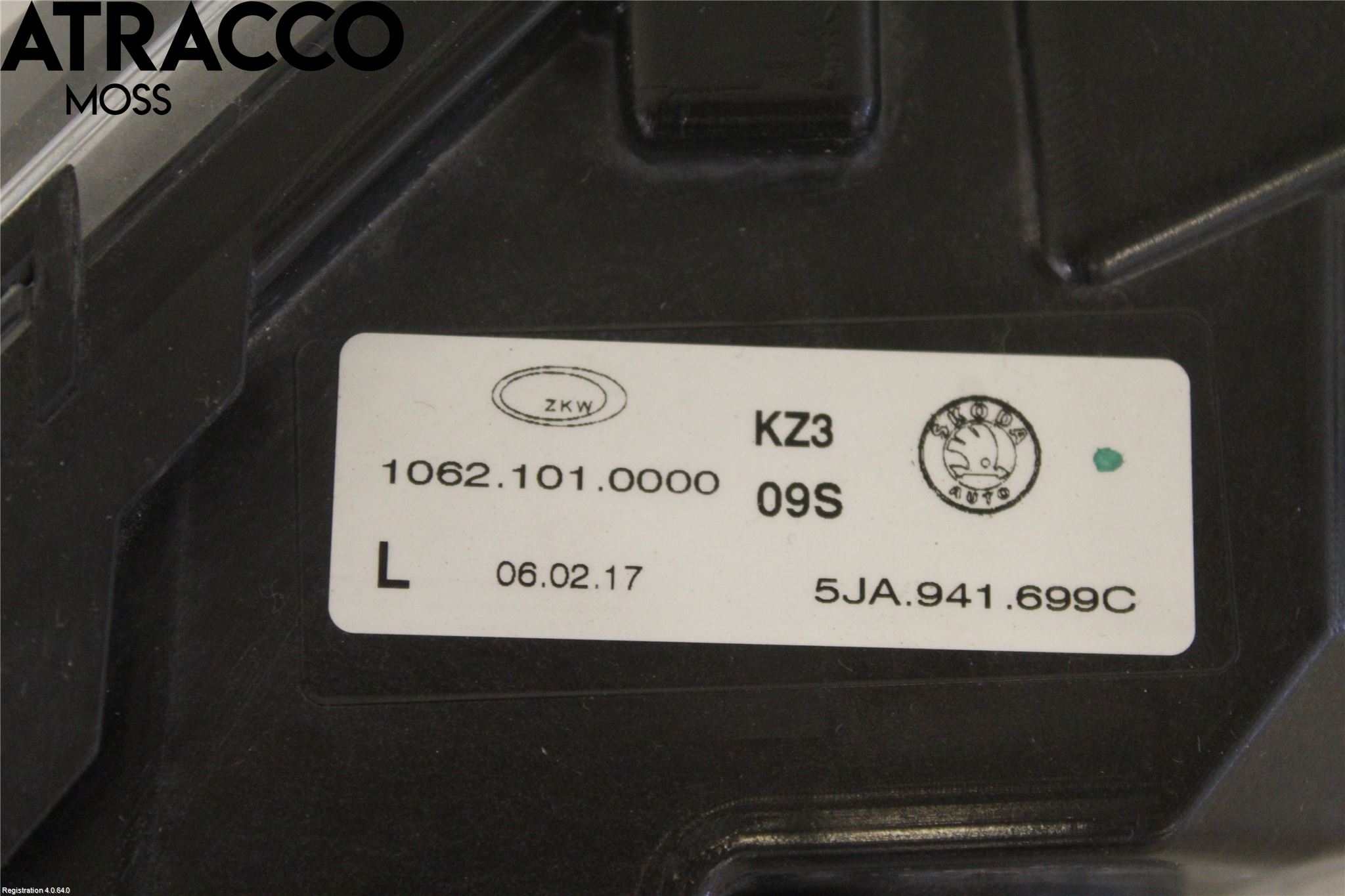 Skoda RAPID Dimljus-Varselljus Fram