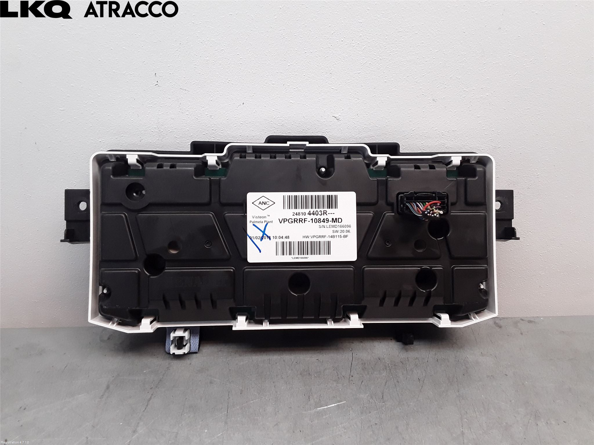 Renault CAPTUR 13-19 Instrument Komb