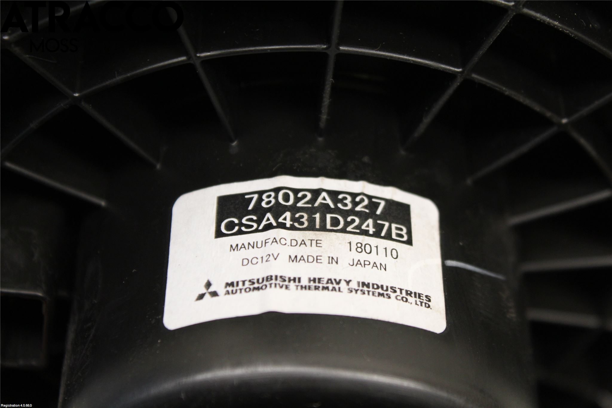 Mitsubishi OUTLANDER 13-21 Ac Värmefläkt