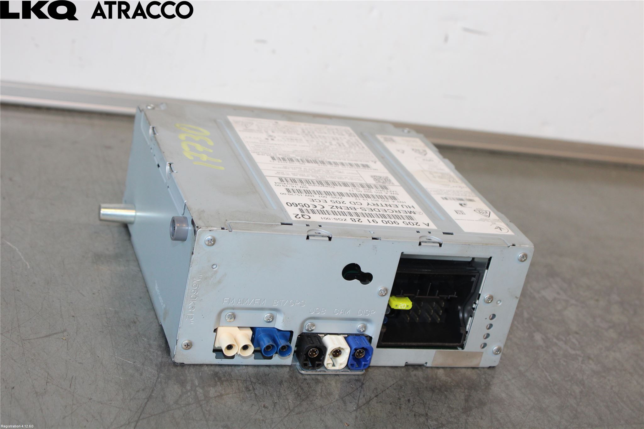 Mercedes-Benz MB GLC-KLASS (X253/C253) 15-22 Cd Radio - Multimediapanel
