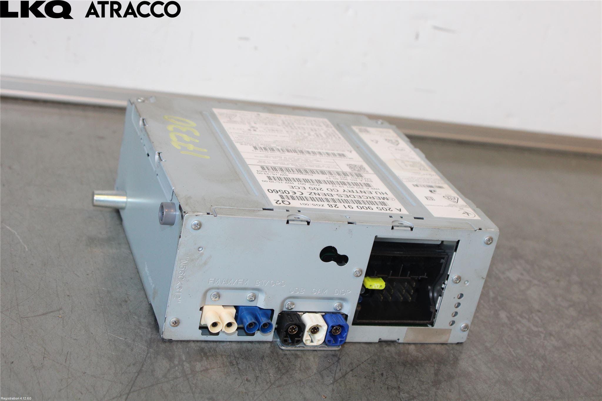 Mercedes-Benz MB GLC-KLASS (X253/C253) 15-22 Cd Radio - Multimediapanel