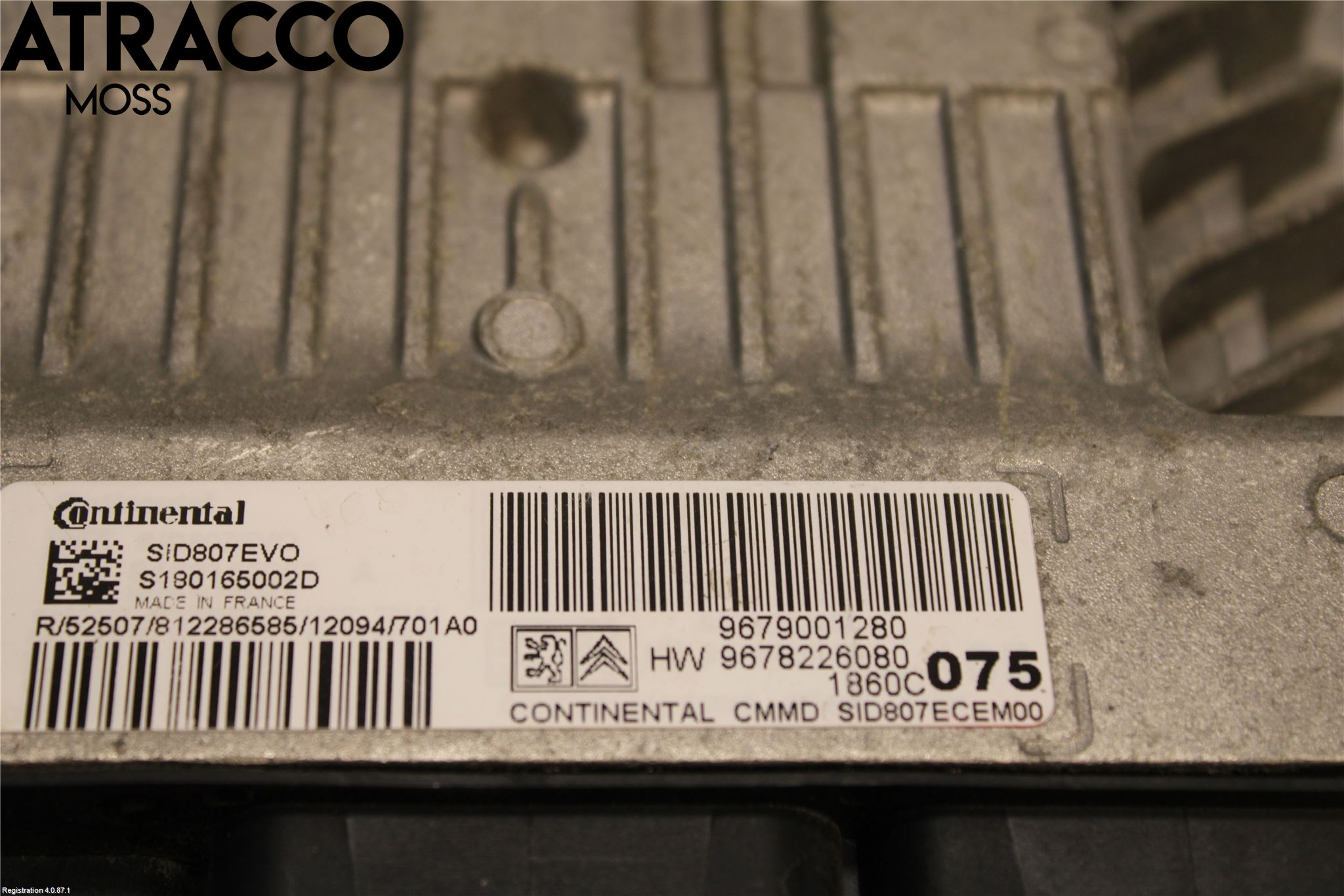 Citroen C4 GRAND PICASSO 07-13 Styrenhet Insprut Bensin