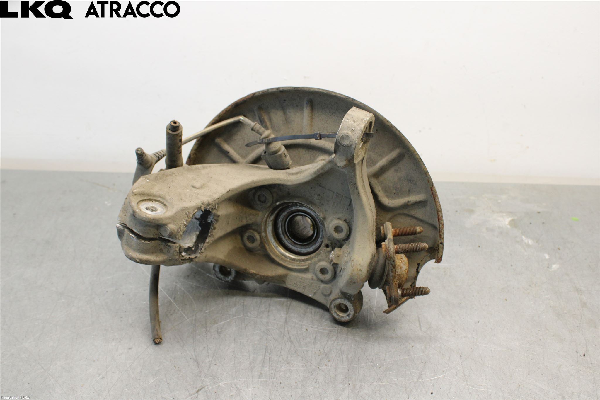 Volkswagen VW PASSAT 11-14 Styrspindel Lagerhus Hö