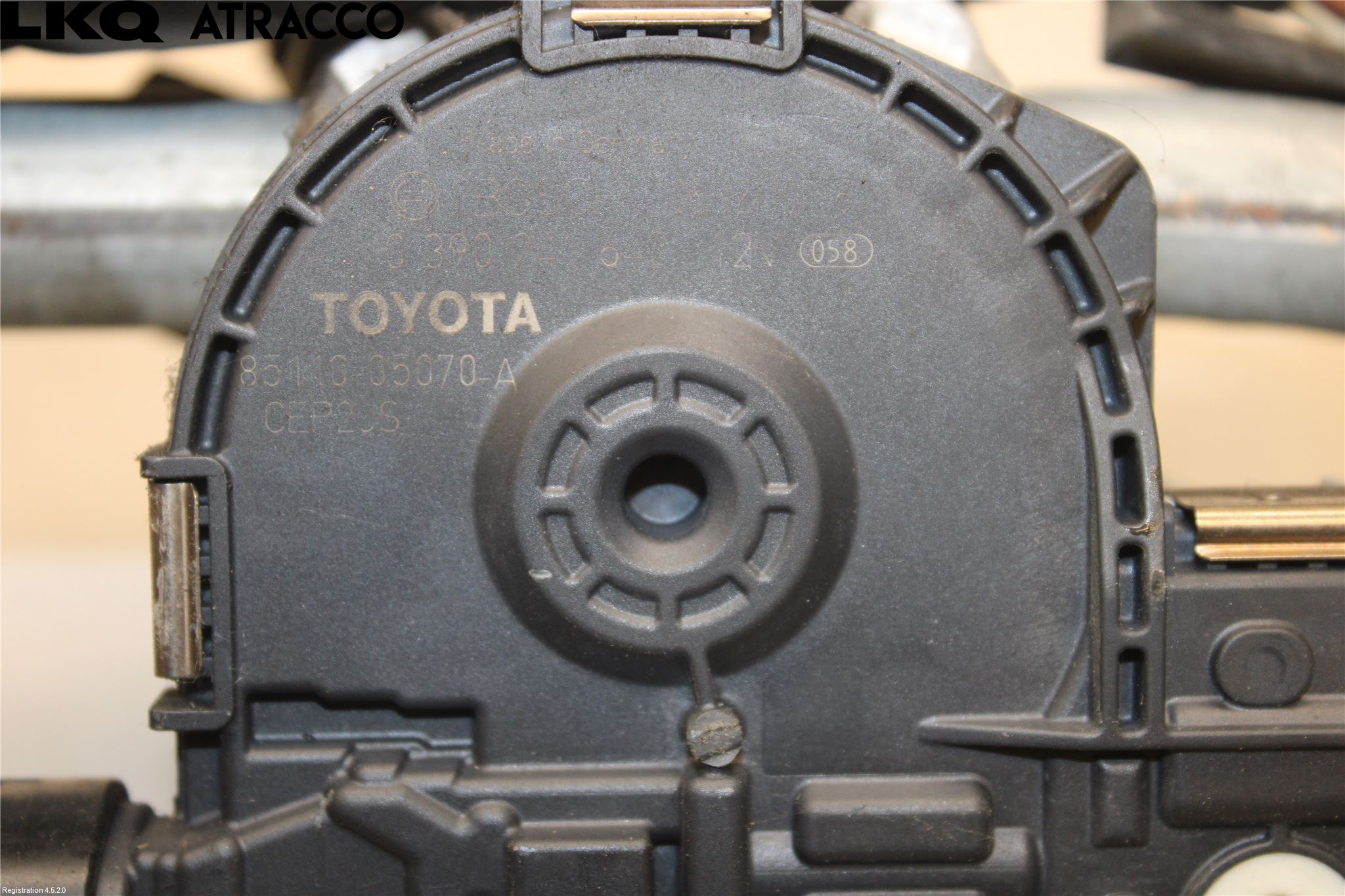 Toyota AVENSIS 09-15 Torkarmotor Vindruta