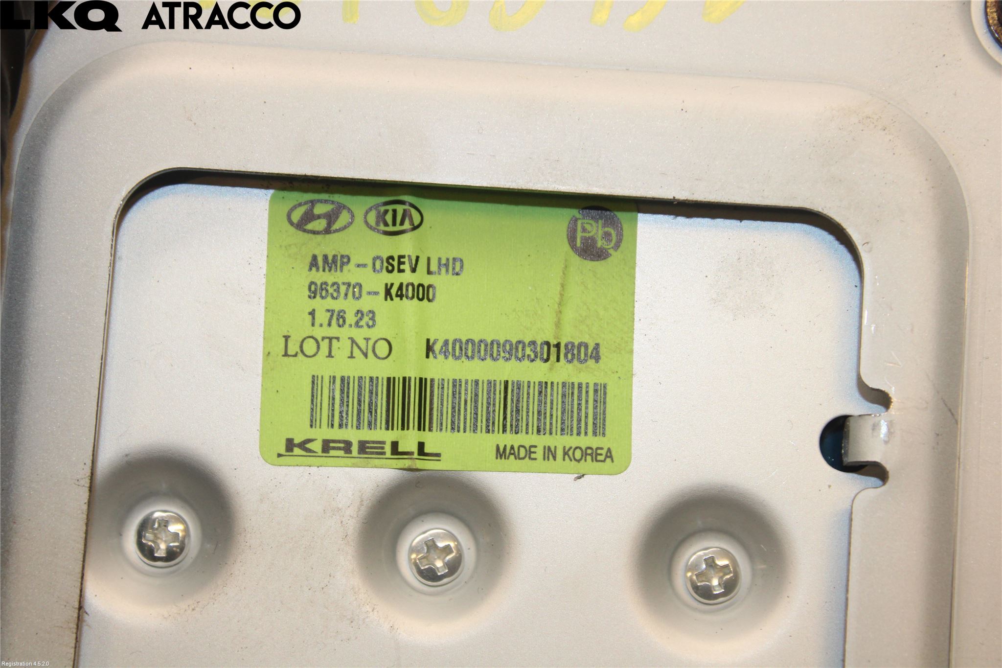 Hyundai KONA/ELECTRIC OS 18-23 Radio-Stereo Förstärkare