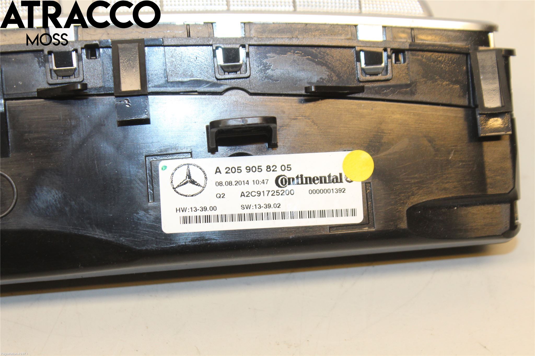 Mercedes-Benz MB C-KLASS (W205) 14-21 Ac Styrenhet Ac Manöveren
