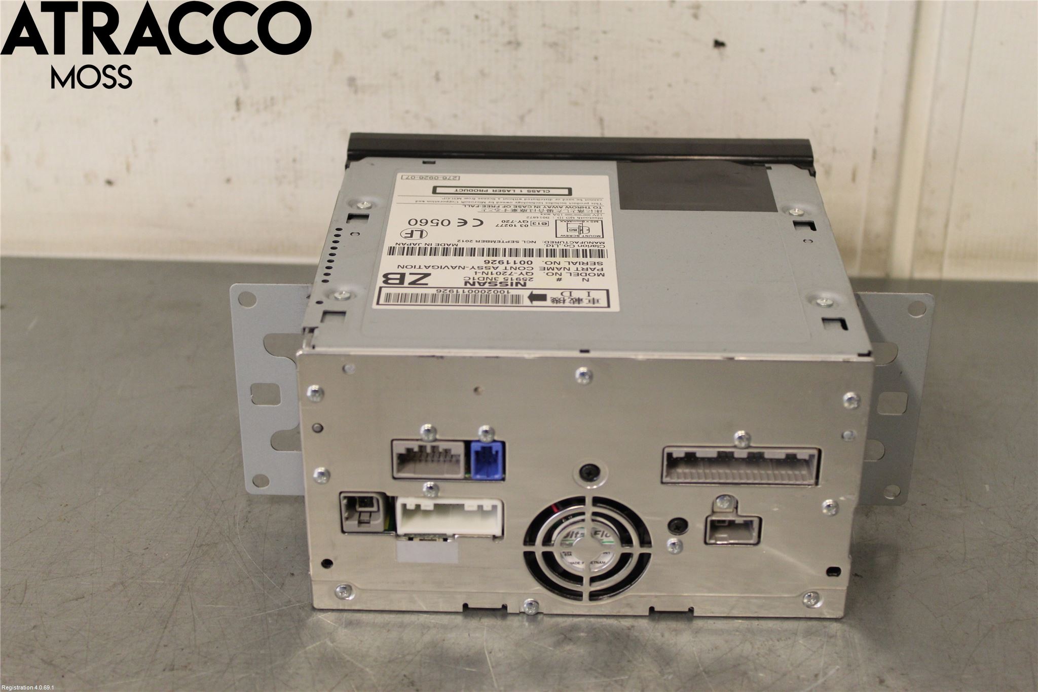 Nissan LEAF 11-17 Cd Radio - Multimediapanel