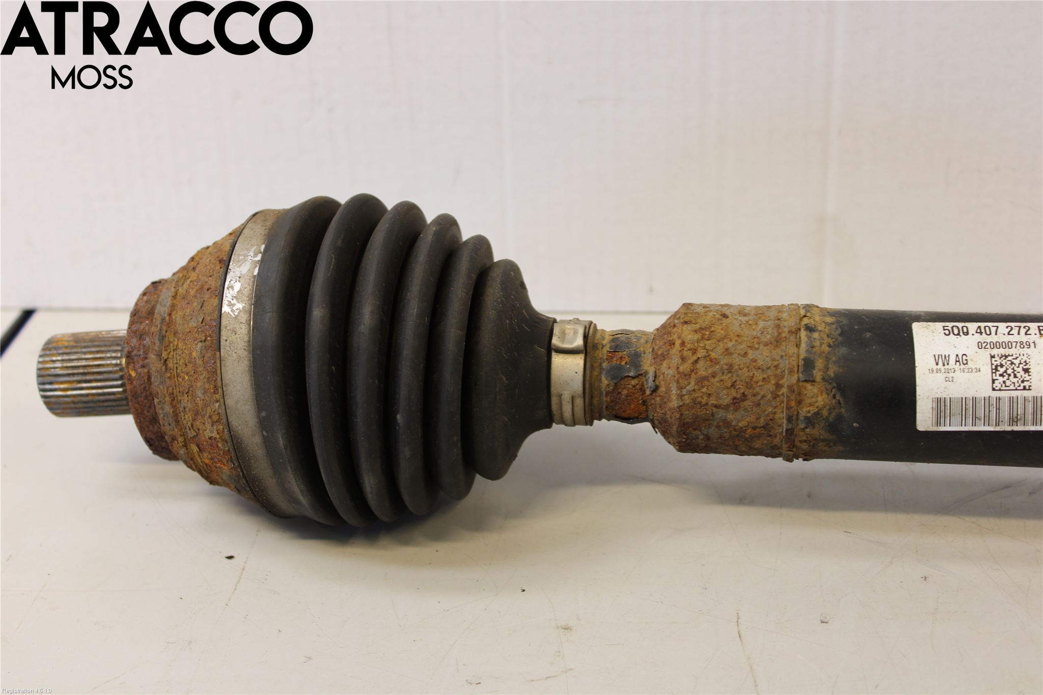 Volkswagen VW GOLF / E-GOLF VII 13-20 Drivaxel Fram Höger