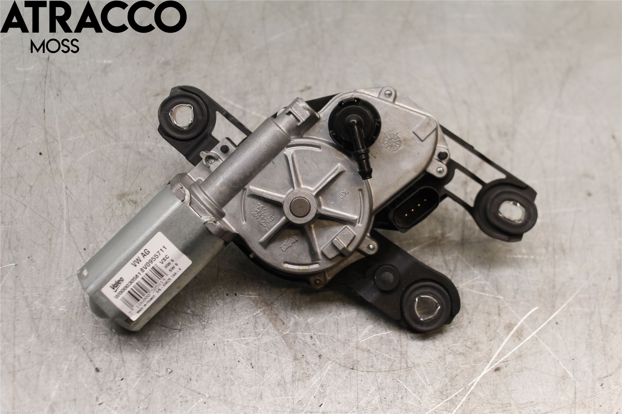 Audi A3/S3 8V 13-20 Torkarmotor Baklucka