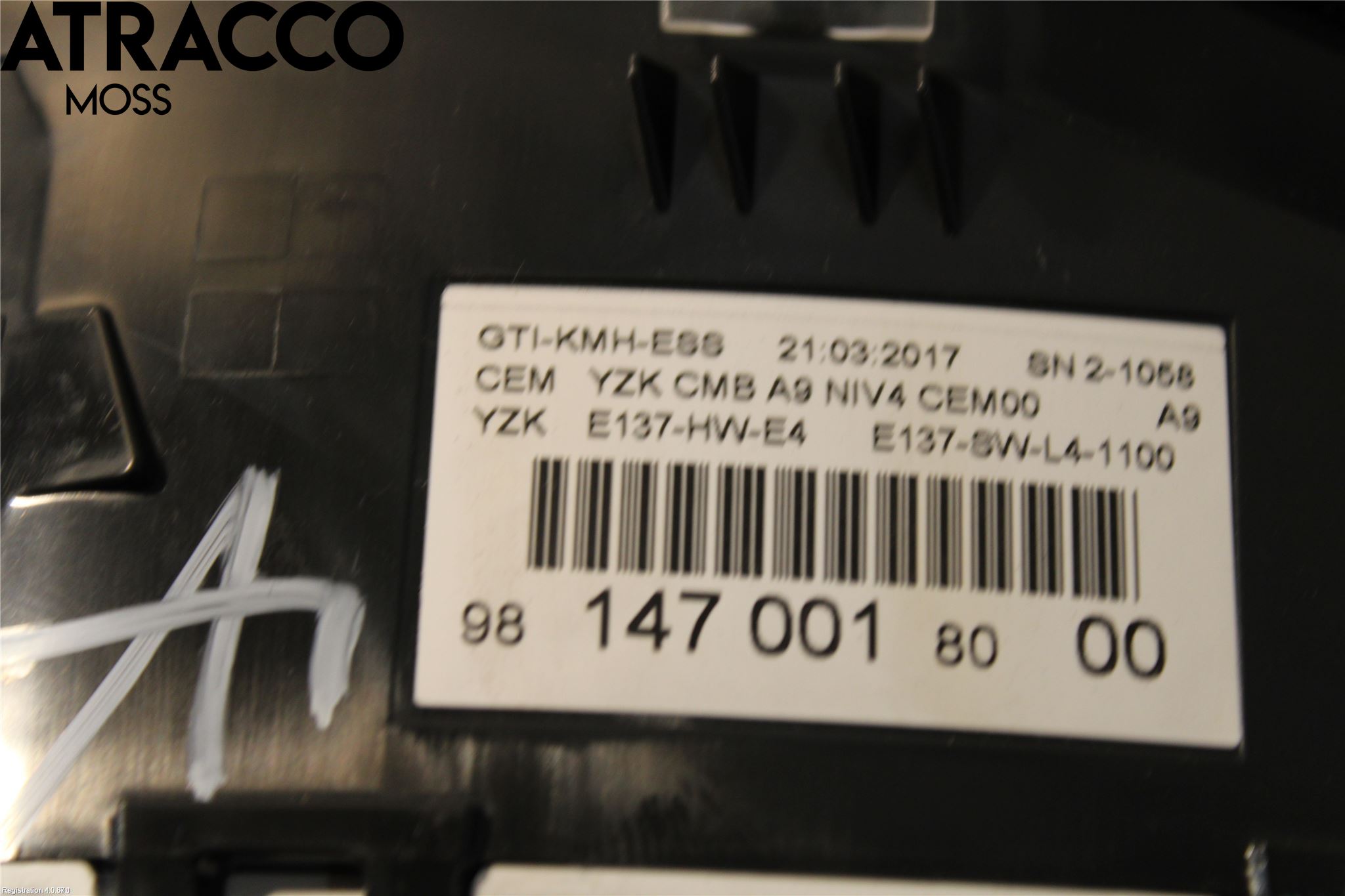 Peugeot 2008 13-20 Instrument Komb