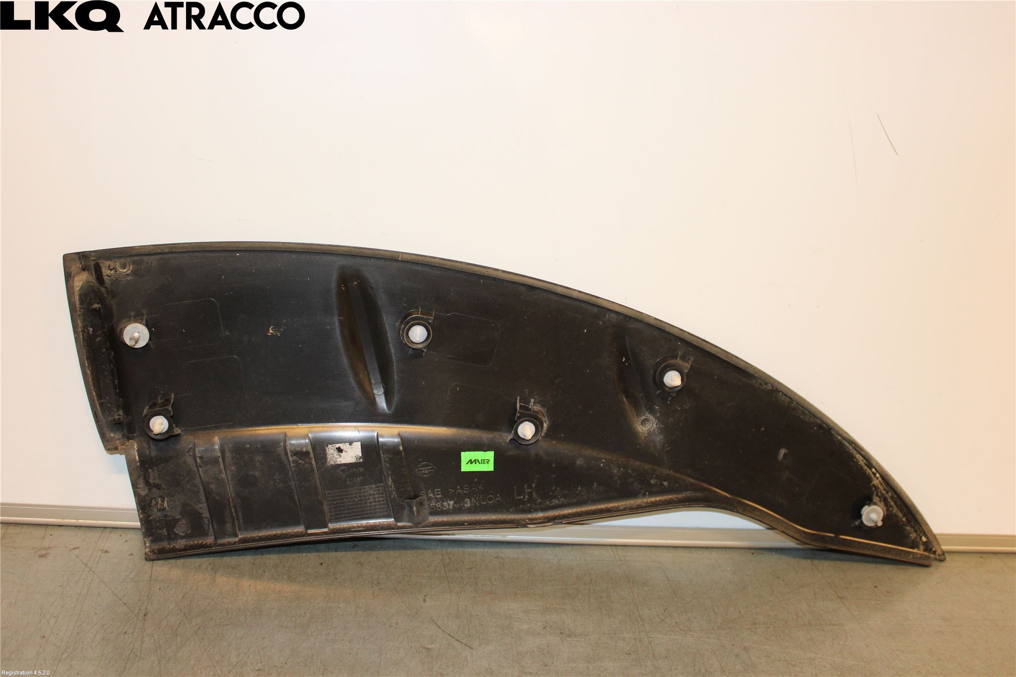 Nissan LEAF 11-17 List Fram-Huv-Front