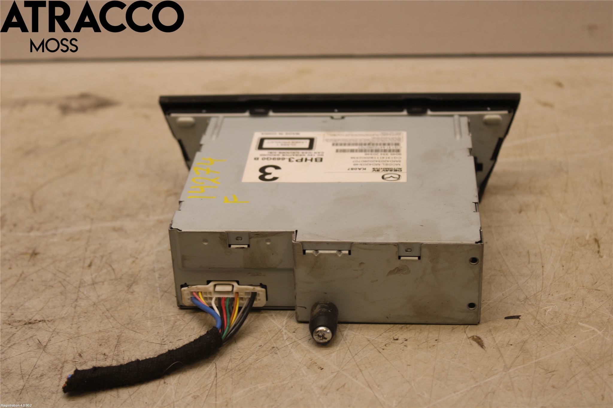 Mazda 3 III 14-19 Cd Radio - Multimediapanel