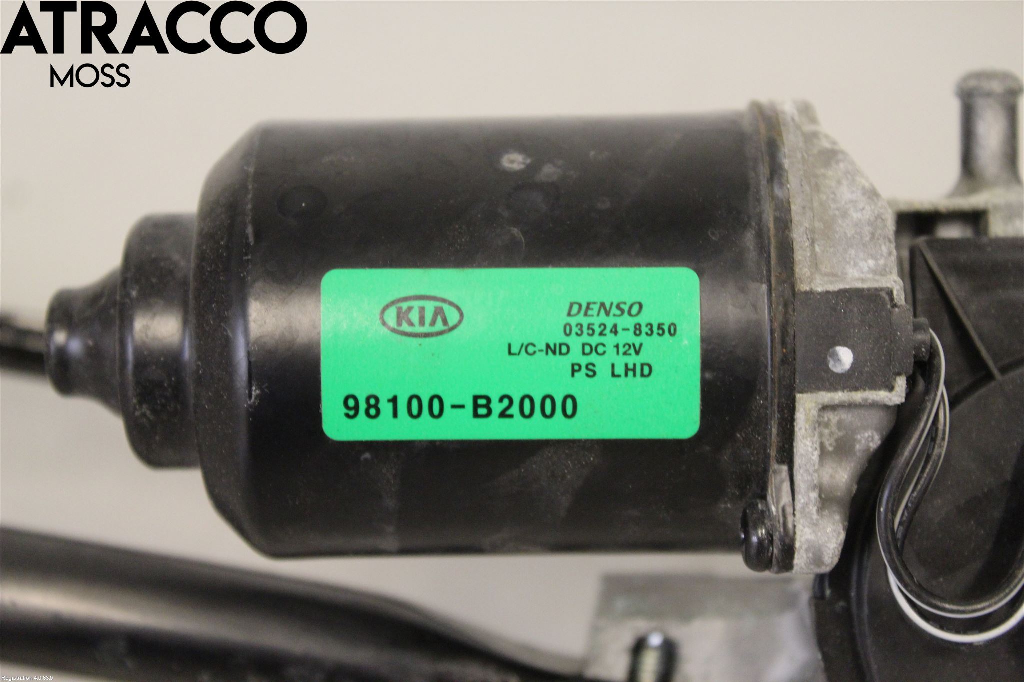Kia SOUL 09- Torkarmotor Vindruta