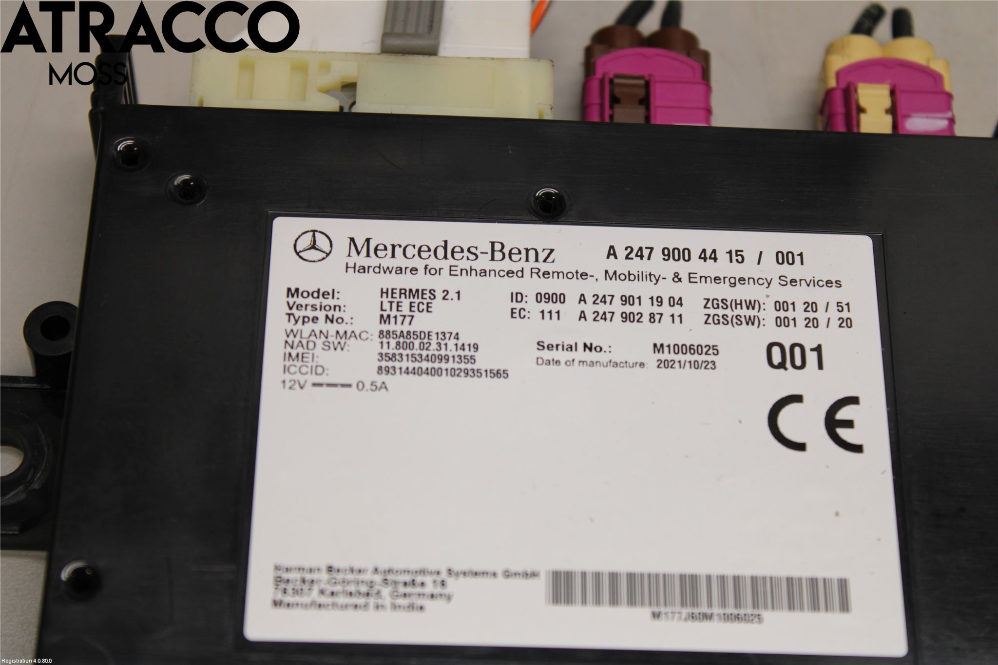Mercedes-Benz MB EQA (H243) 21- Styrenhet Övrigt
