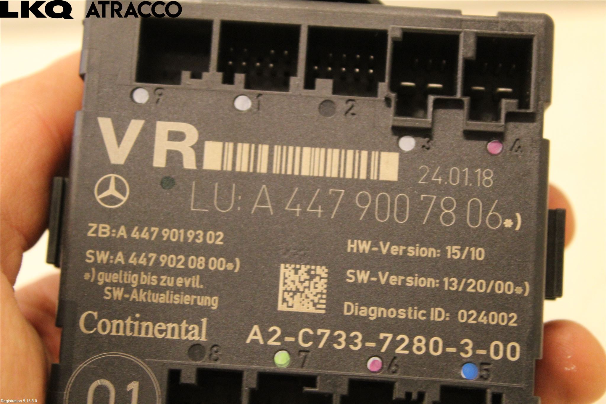 Mercedes-Benz MB VITO/V-KLASS (W640,W447,W448) 14- Styrenhet Dörr