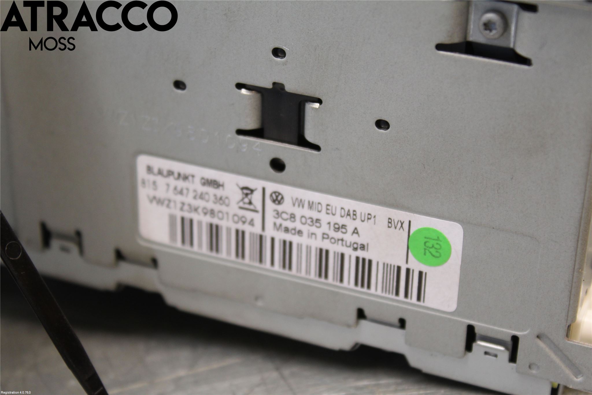 Volkswagen VW PASSAT 11-14 Cd Radio - Multimediapanel