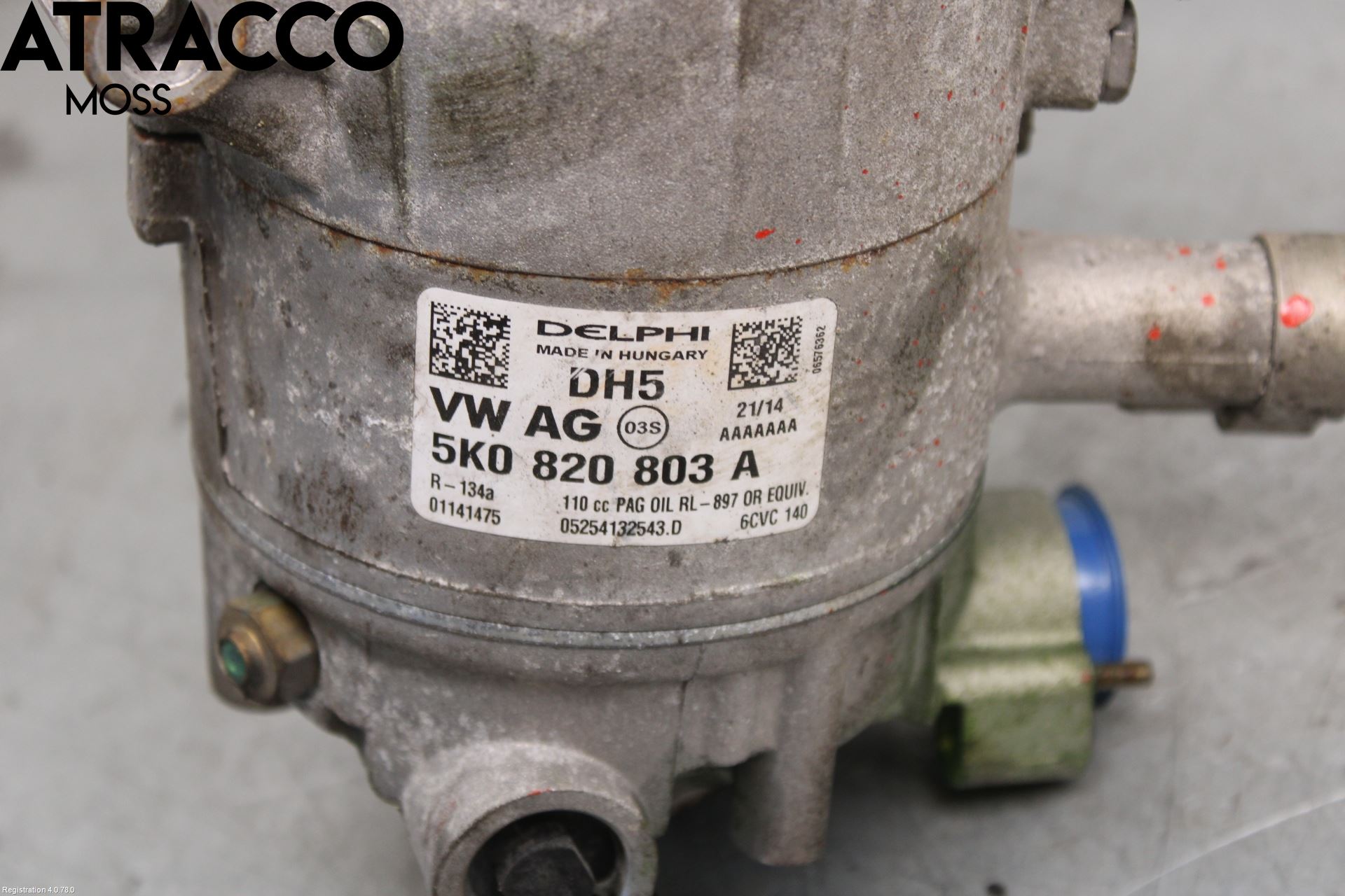 Volkswagen VW GOLF VI 09-13 Ac Kompressor