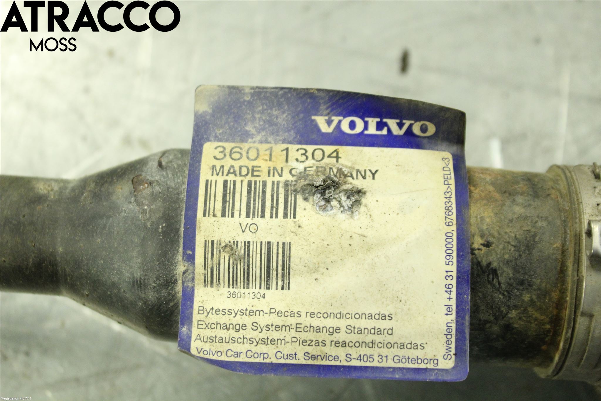 Volvo XC70 08-13 Drivaxel Fram Höger
