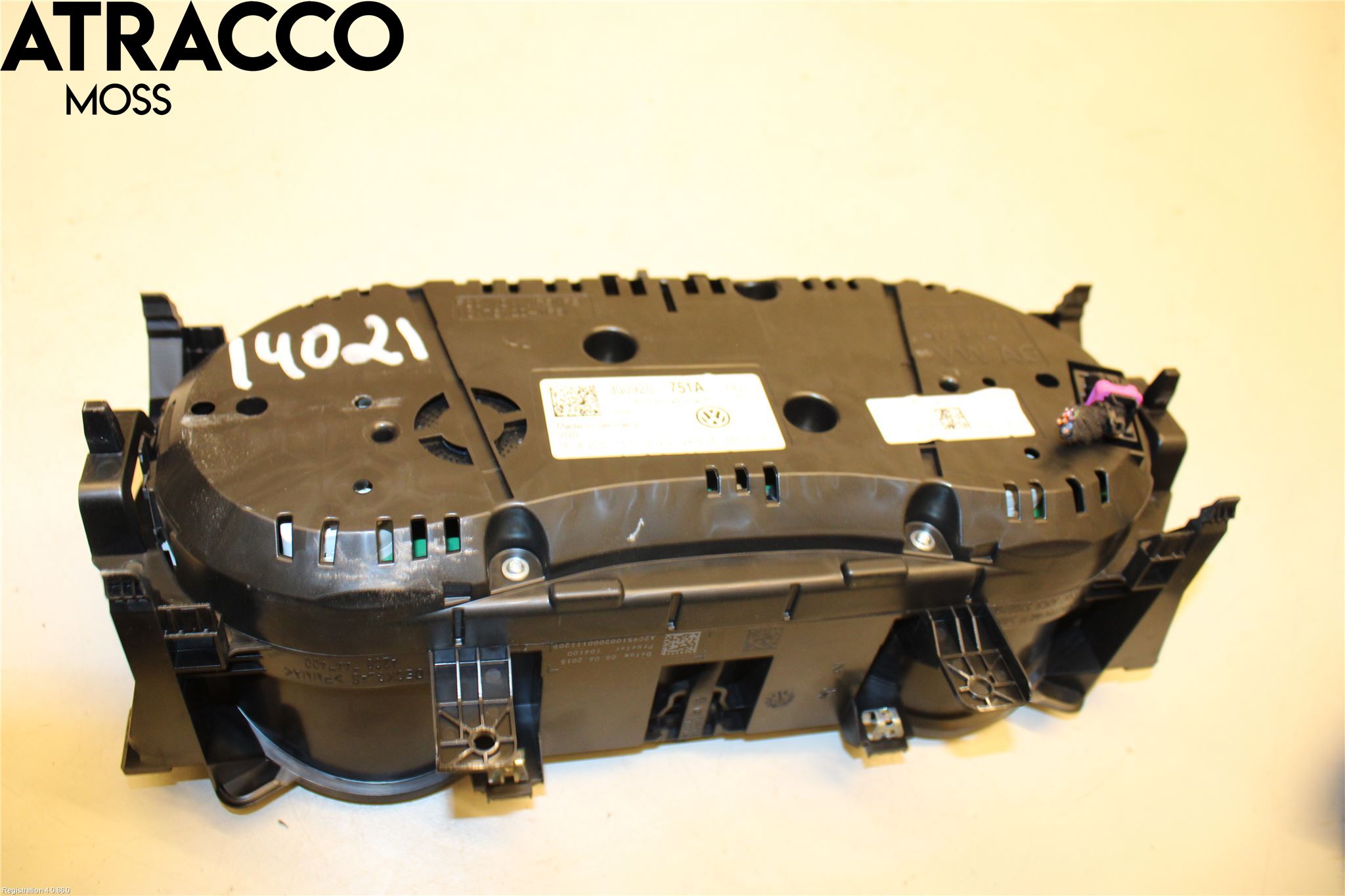 Volkswagen VW PASSAT 15-19 Instrument Komb