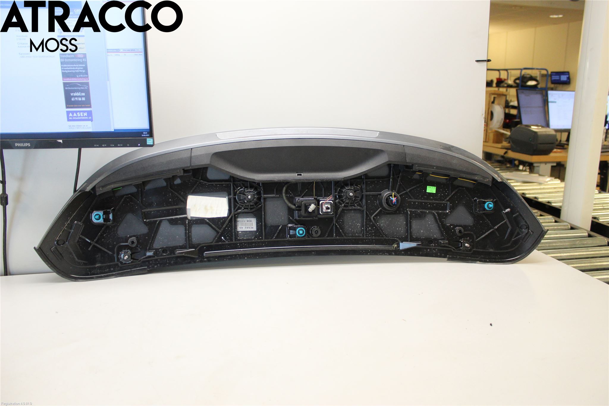 Mercedes-Benz MB EQC (N293) 20- Spoiler Baklucka