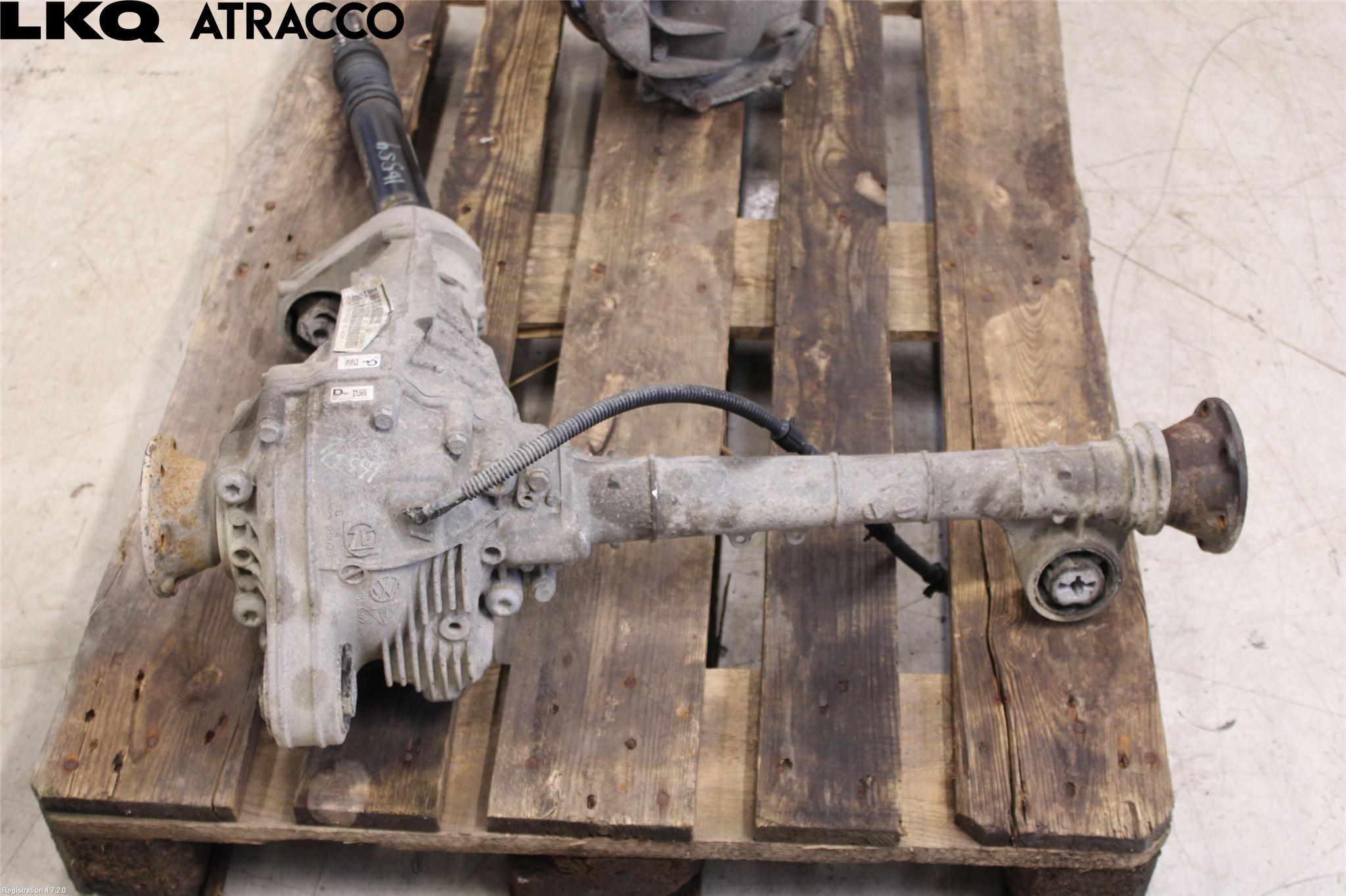 Volkswagen VW AMAROK 2H 10-22 Framvagn Diffrential