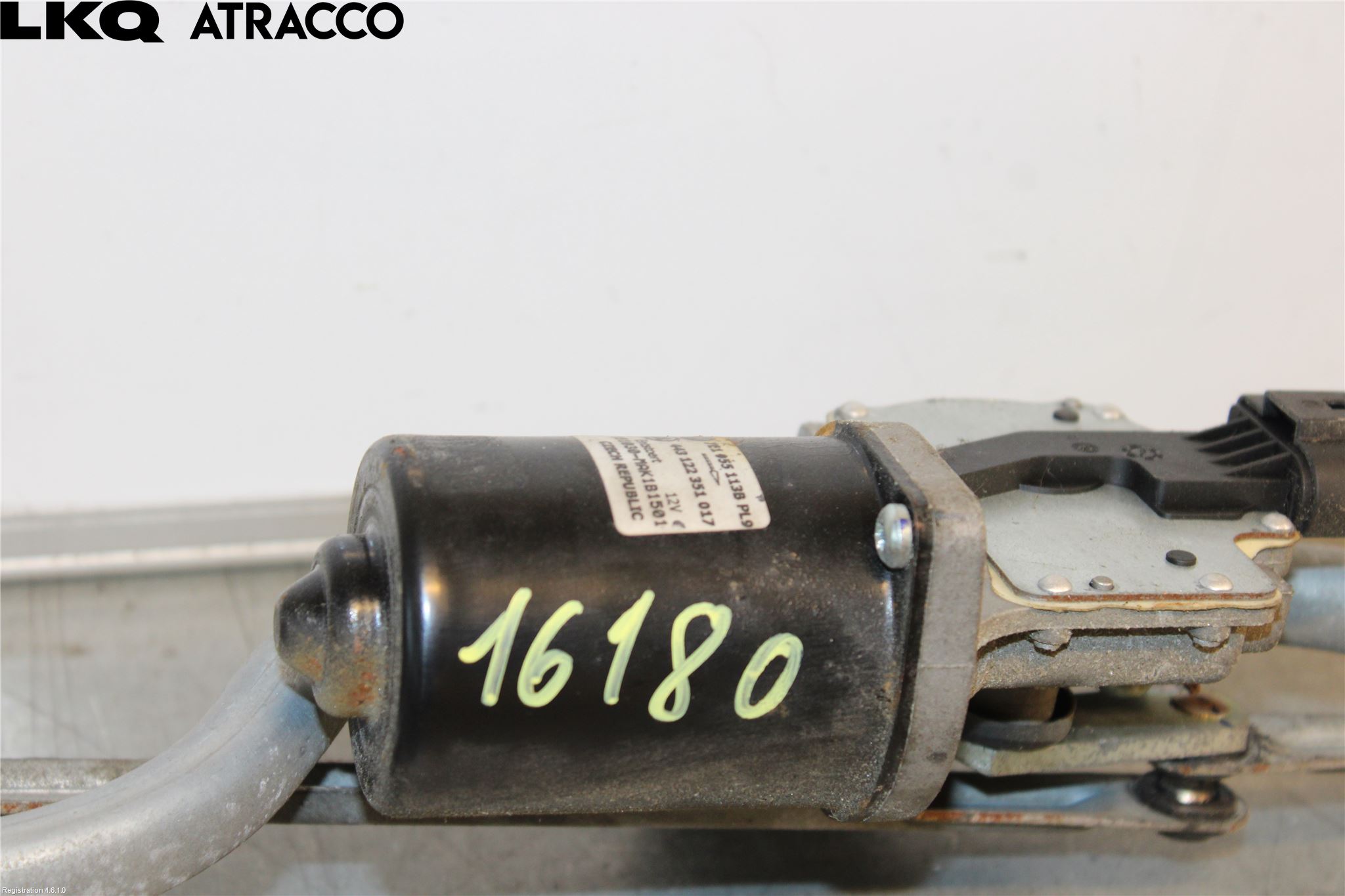Volkswagen VW TRANSP/CARAVELLE (T5) 04-15 Torkarmotor Vindruta