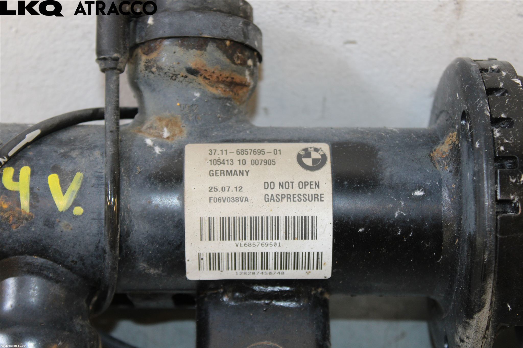 BMW 6 F12/F13 10-18 Fjäderben Fram Vänster