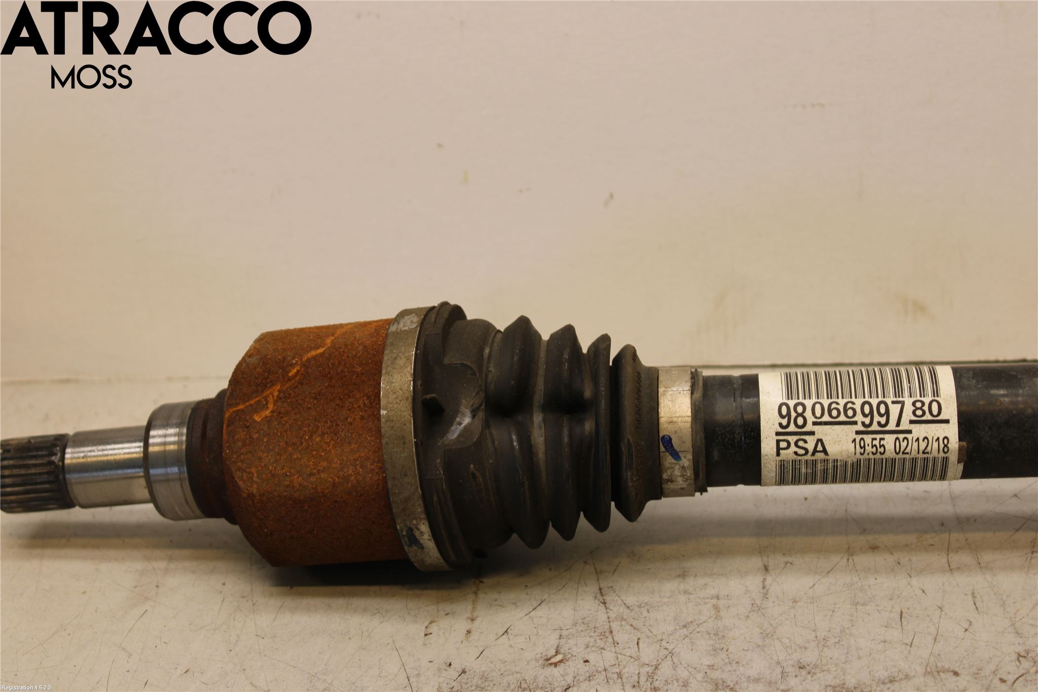Peugeot PARTNER/E-PARTNER 19- Drivaxel Fram Höger