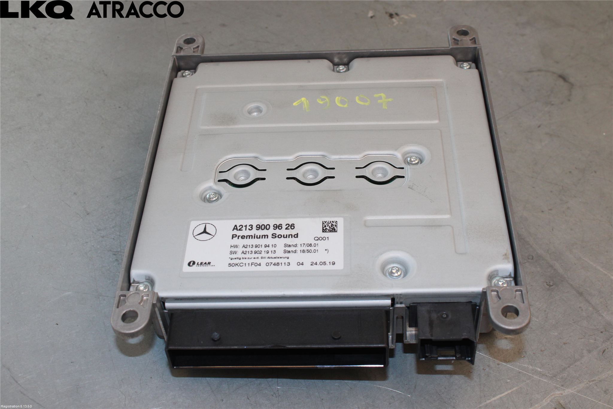 Mercedes-Benz MB E-KLASS (W213) 16-23 Radio-Stereo Förstärkare