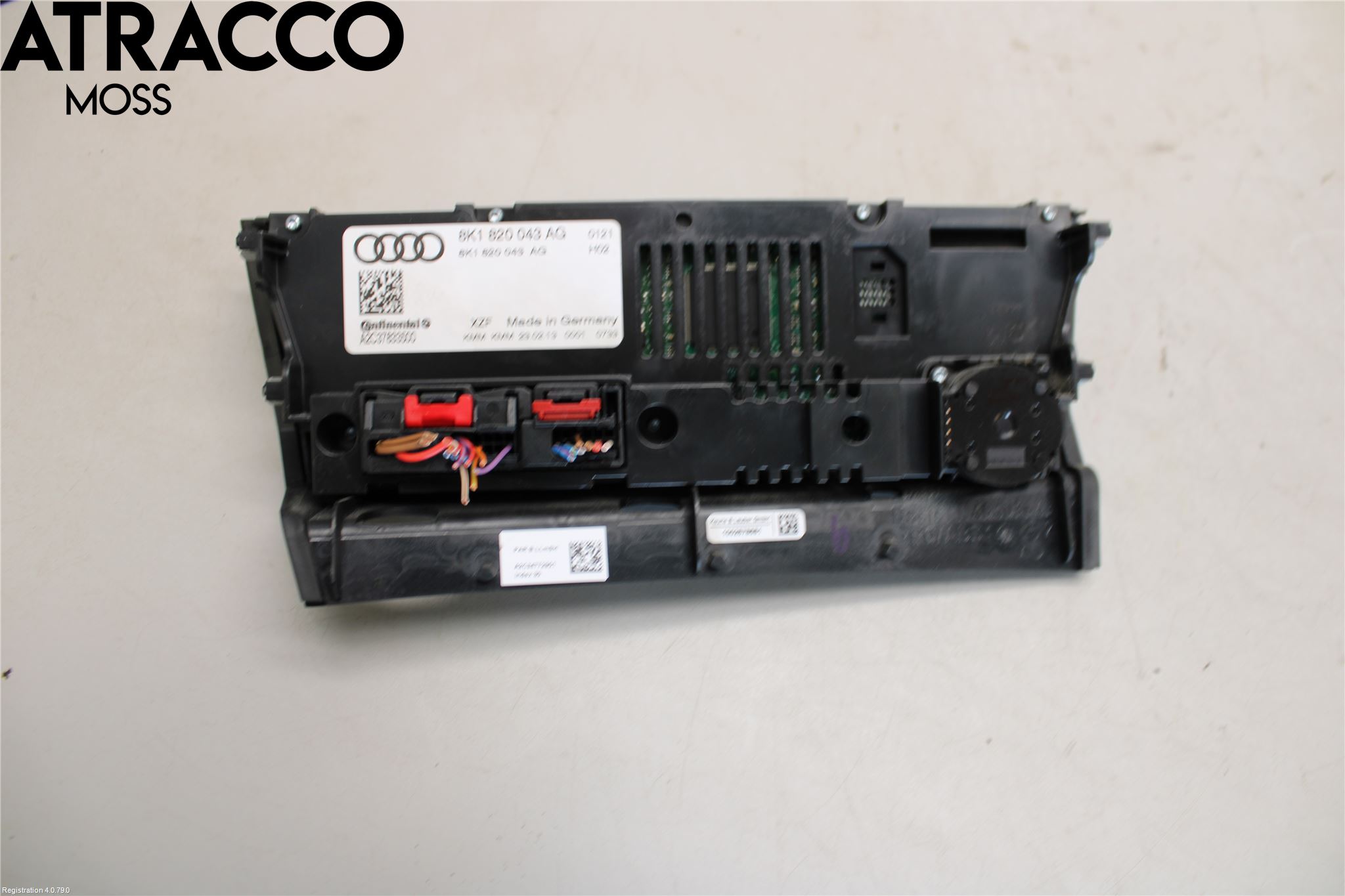 Audi A4 12-15 Ac Styrenhet Ac Manöveren