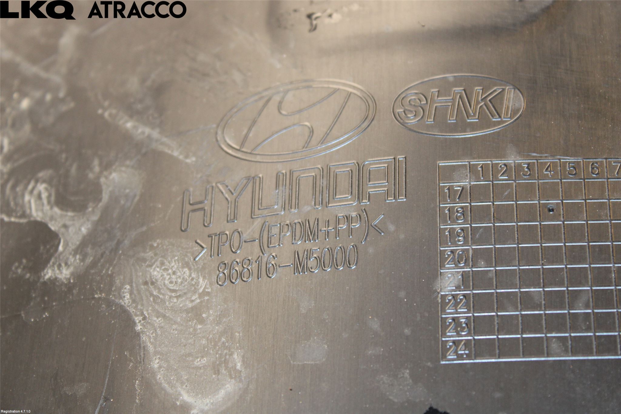 Hyundai NEXO 18->> Skärm Inner