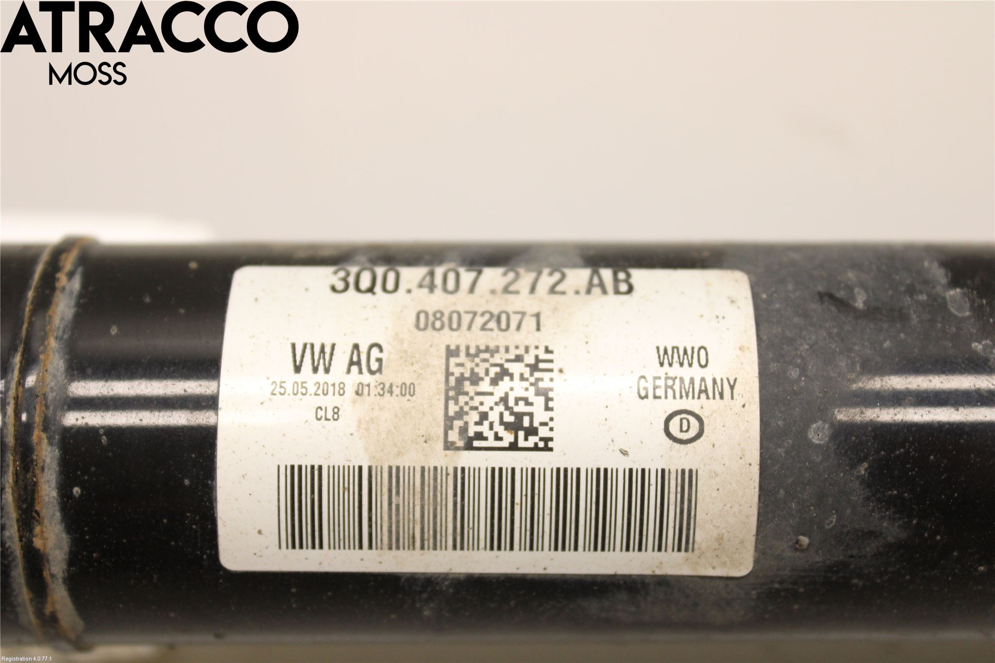 Volkswagen VW CADDY 16-20 Drivaxel Fram Höger