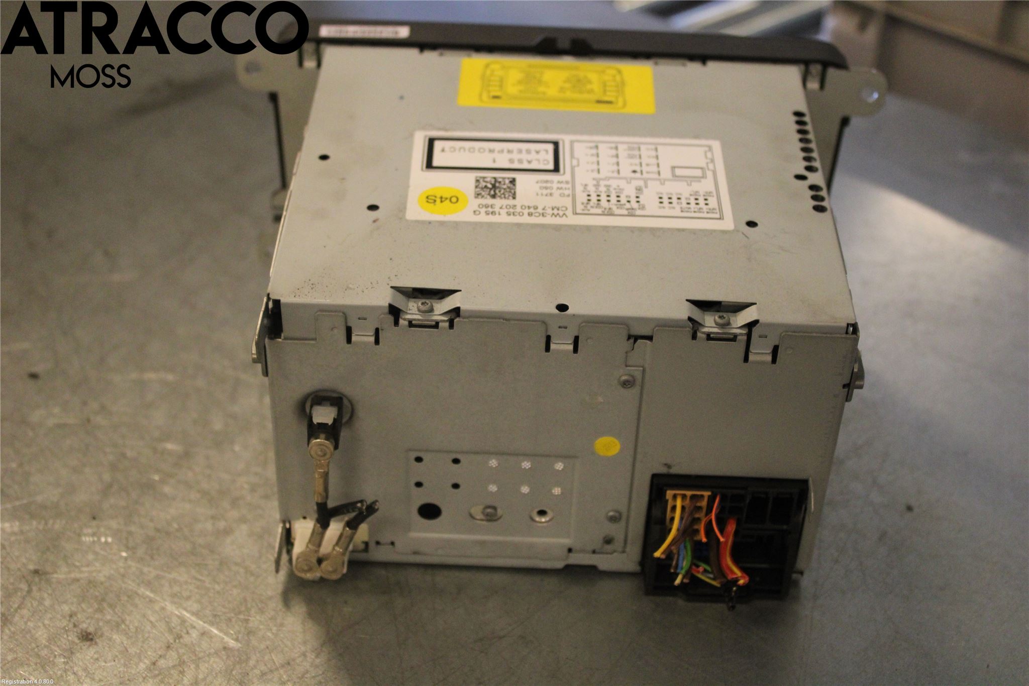 Volkswagen VW GOLF VI 09-13 Cd Radio - Multimediapanel