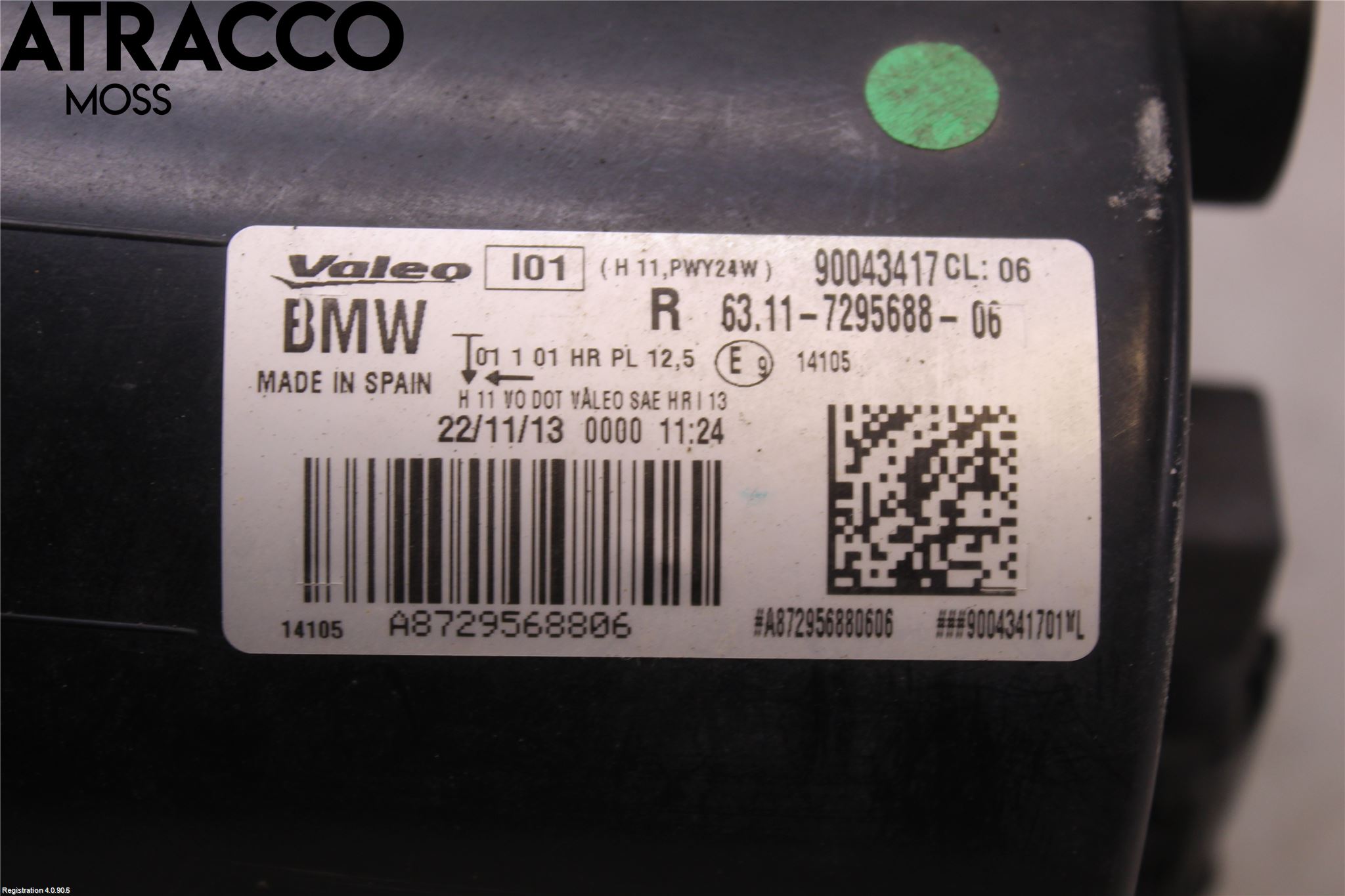 BMW i3 I01 13-22 Dimljus-Varselljus Fram