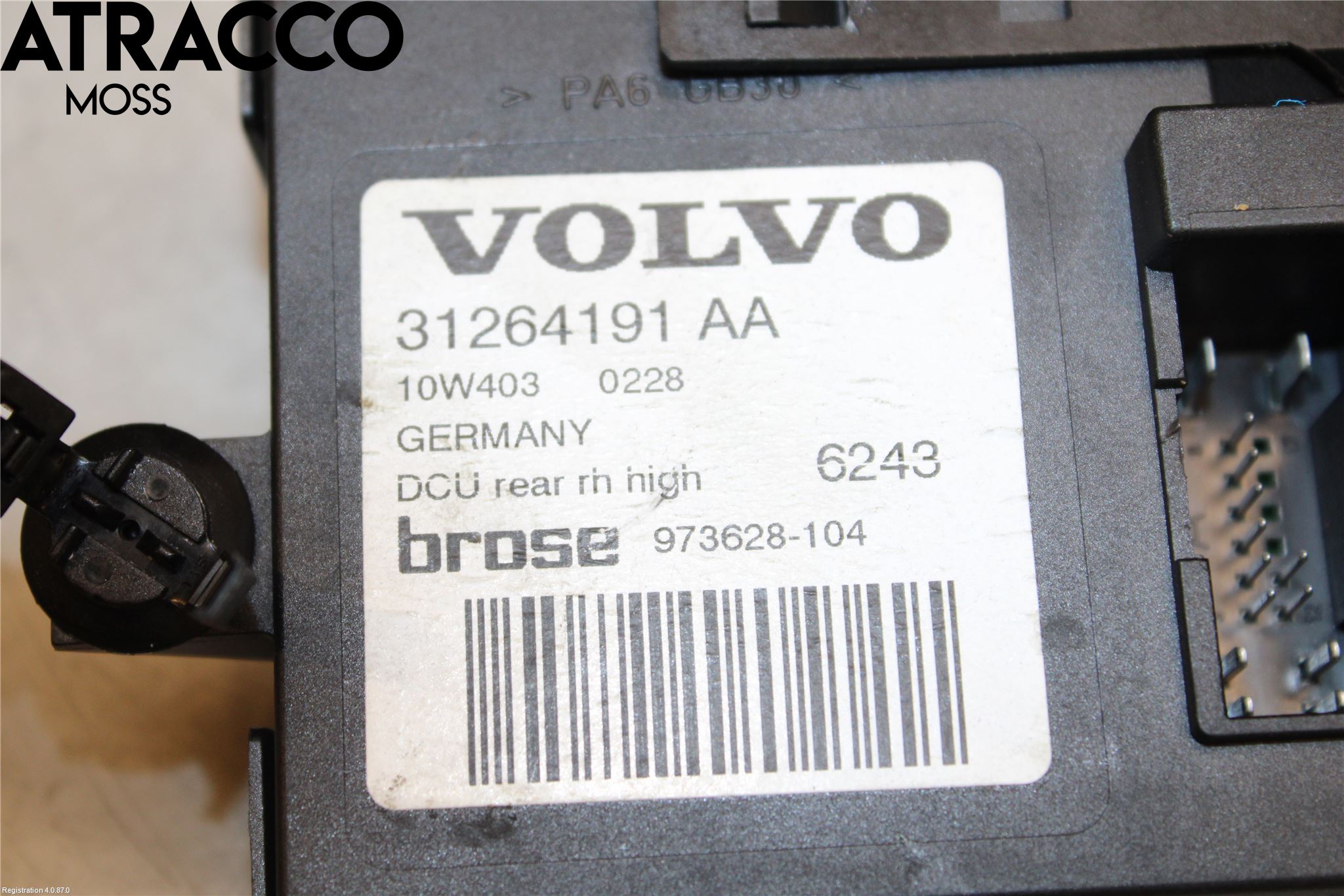 Volvo V50 08-12 Fönsterhissmotor