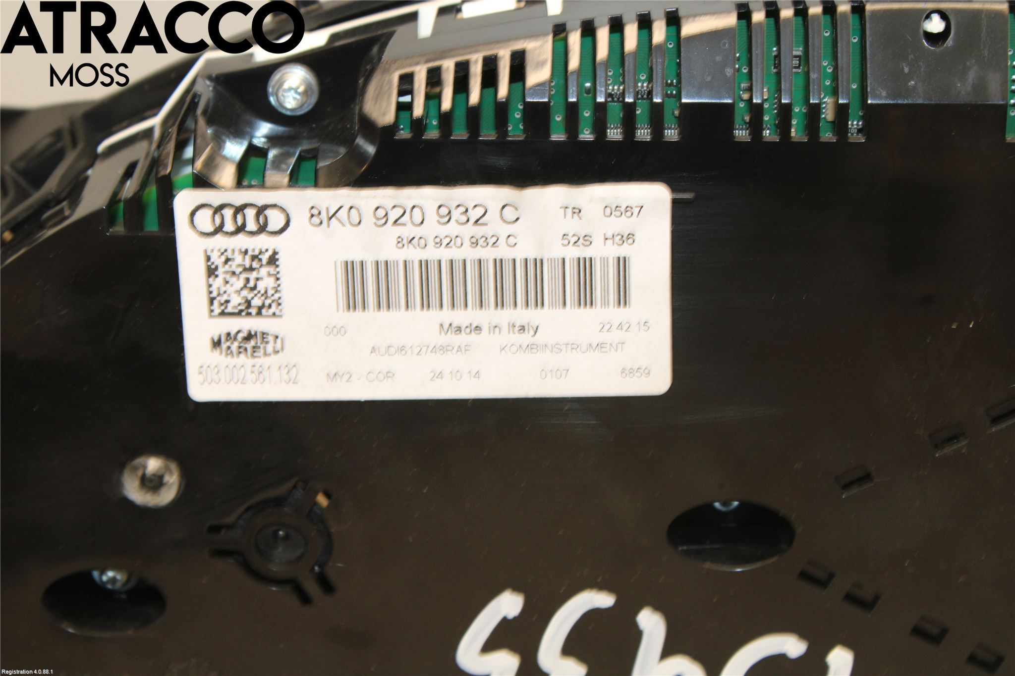 Audi A4/S4 08-11 Instrument Komb