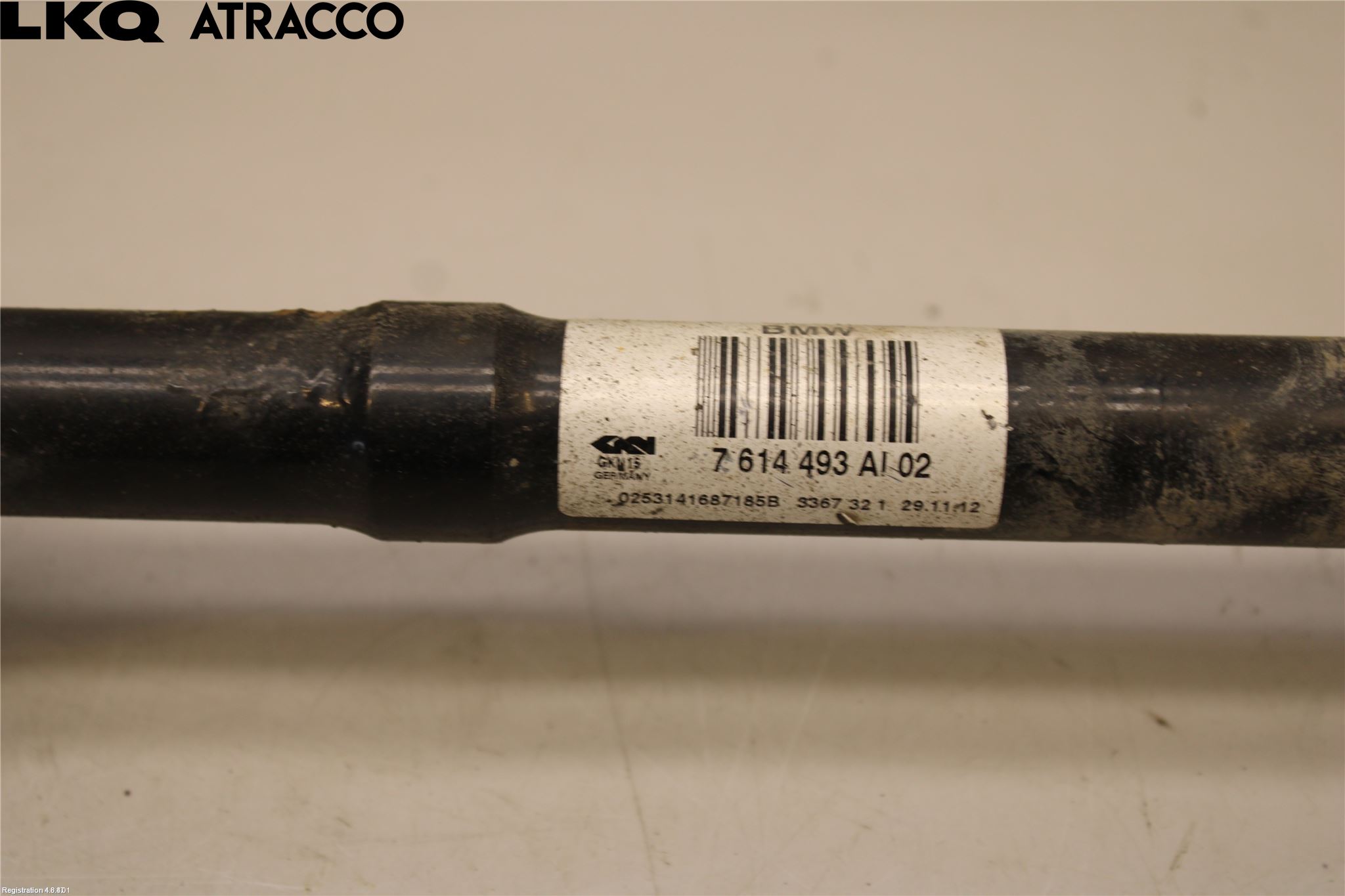 BMW X3 F25 10-17 Drivaxel Bak Vänster