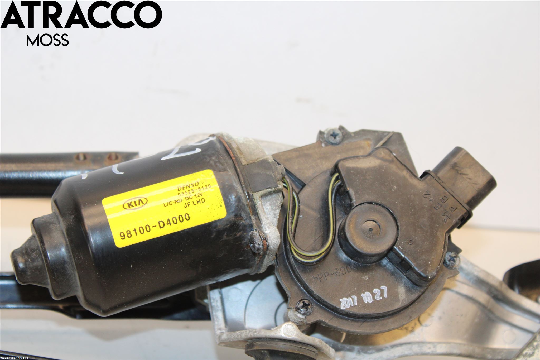 Kia OPTIMA 16-20 Torkarmotor Vindruta