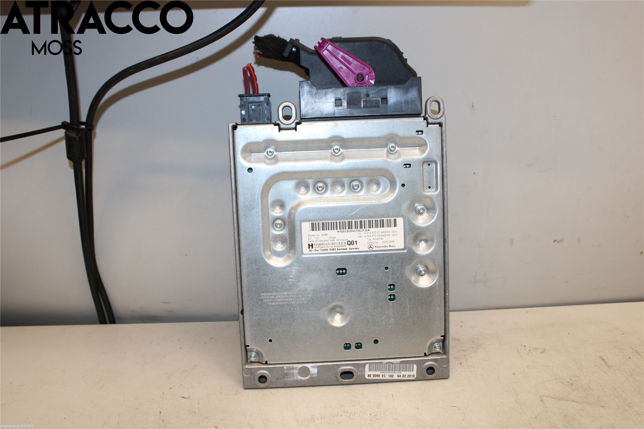Mercedes-Benz MB E-KLASS (W212) 09-16 Radio-Stereo Förstärkare