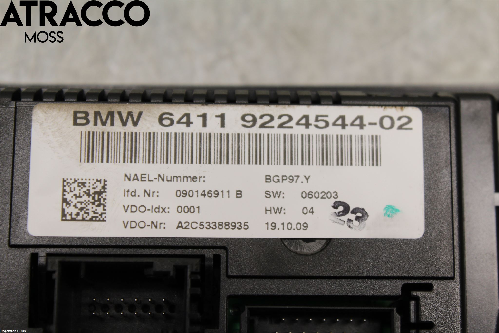 BMW 3 E90/91 SED/TOU 05-12 Ac Styrenhet Ac Manöveren