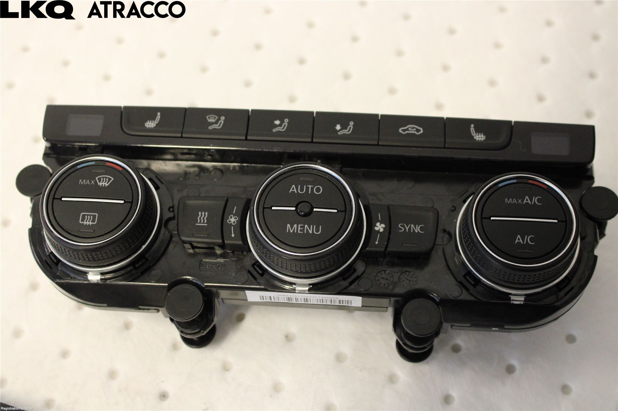 Volkswagen VW PASSAT 15-19 Ac Styrenhet Ac Manöveren