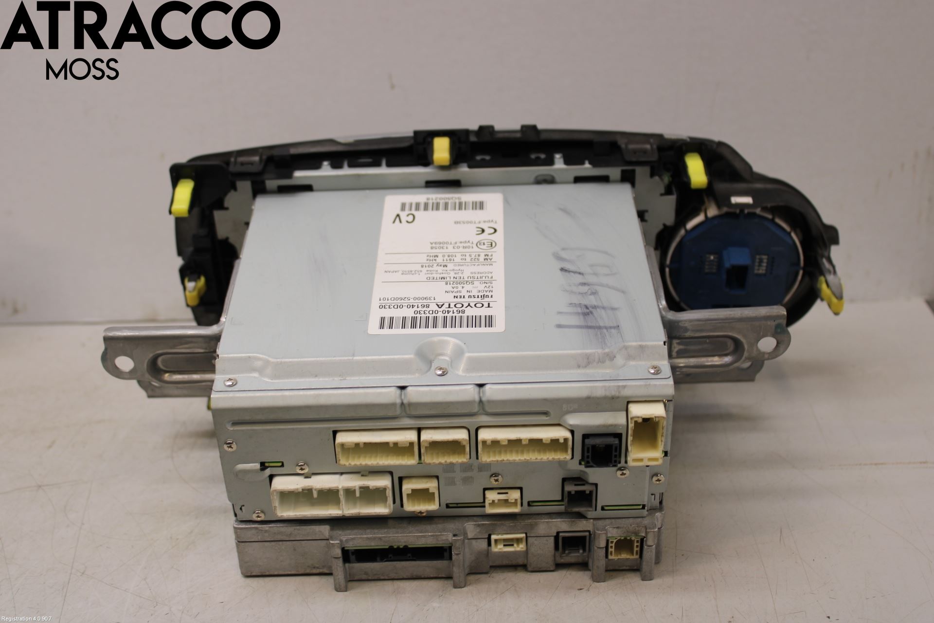 Toyota YARIS XP130 15-20 Gps Navigator