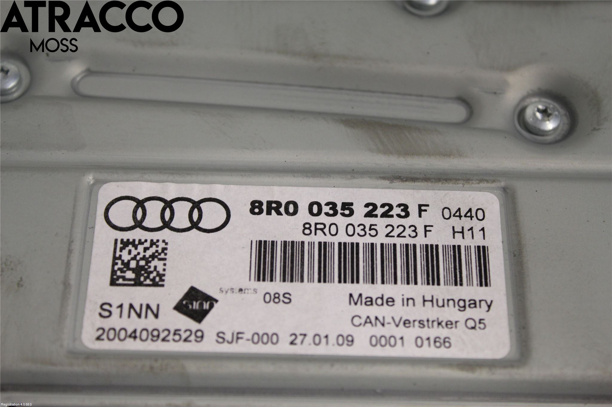 Audi A4/S4 08-11 Radio-Stereo Förstärkare