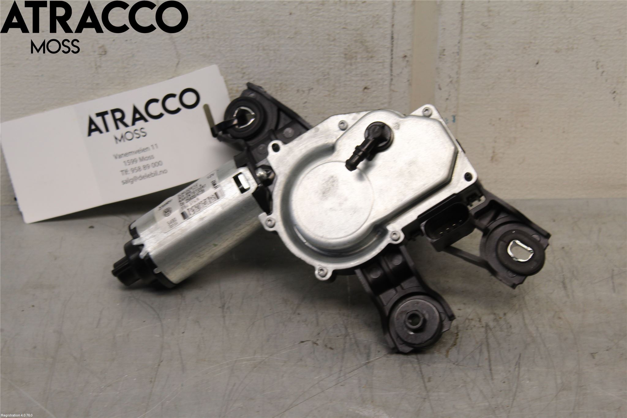 Volkswagen VW PASSAT 11-14 Torkarmotor Baklucka