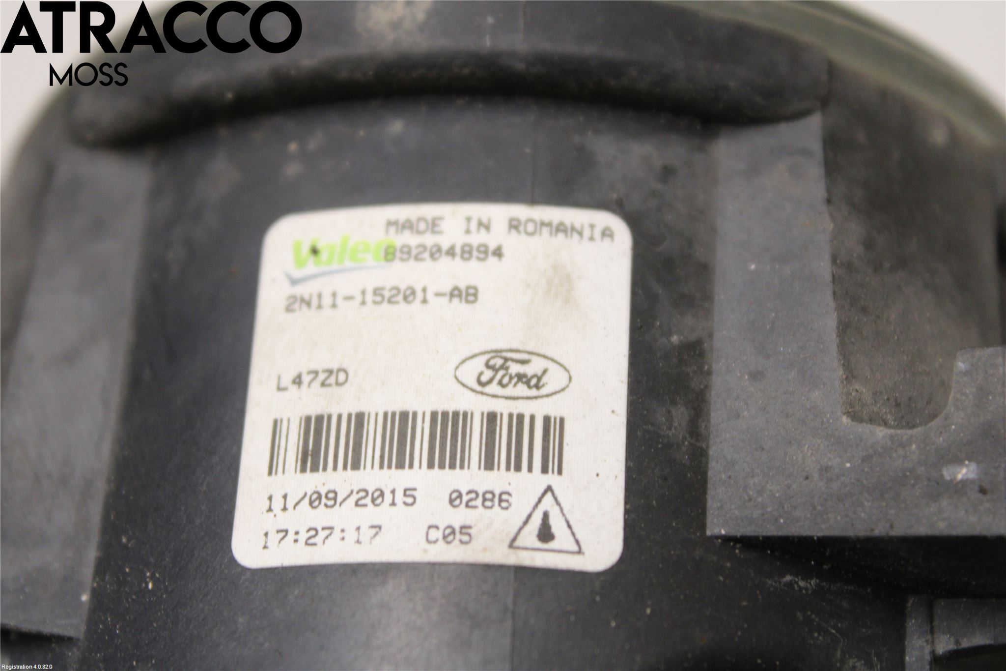 Ford FIESTA 13-17 Dimljus-Varselljus Fram