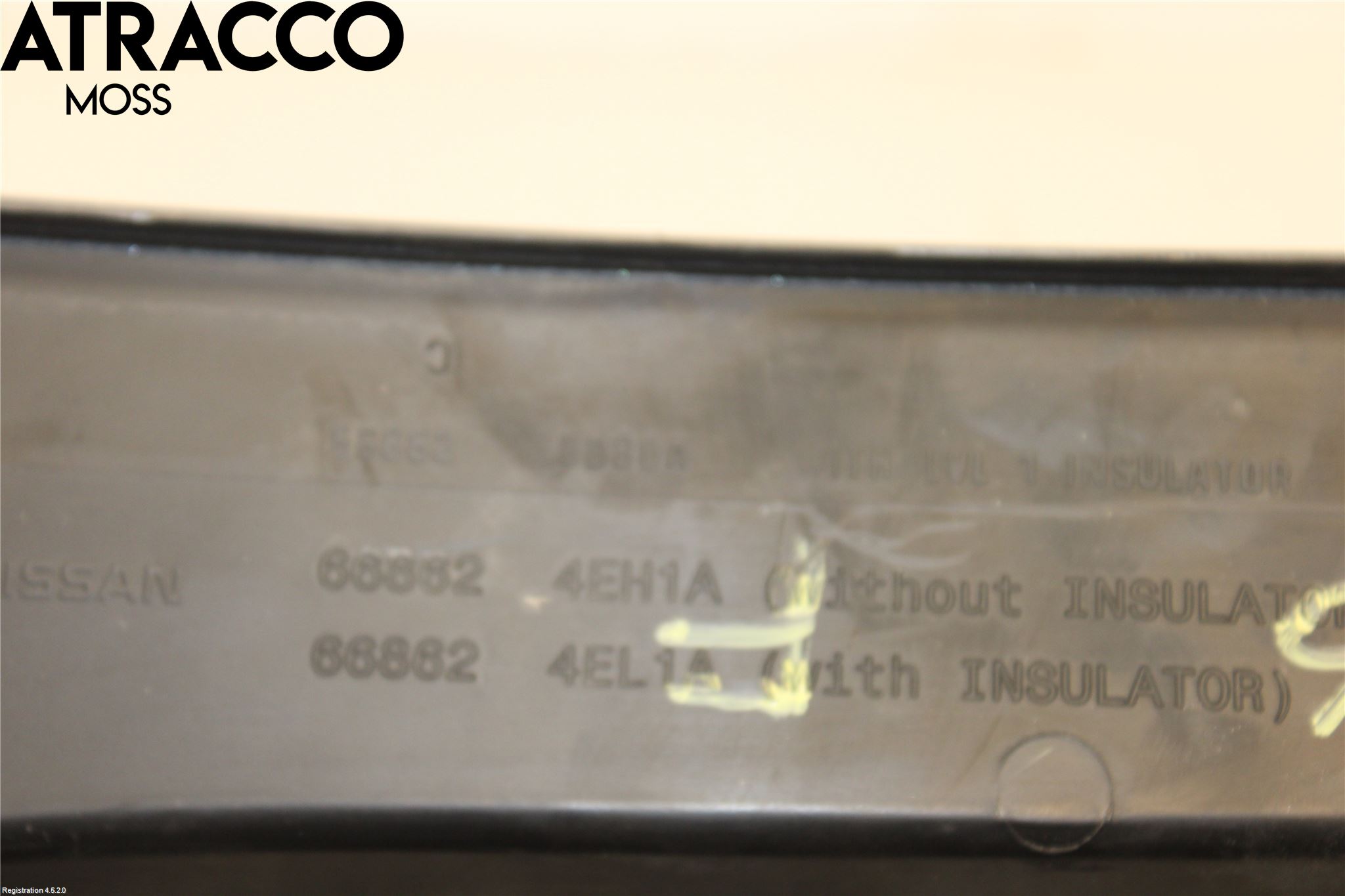Nissan QASHQAI 14-17 Torpedplåt-Torpedplast