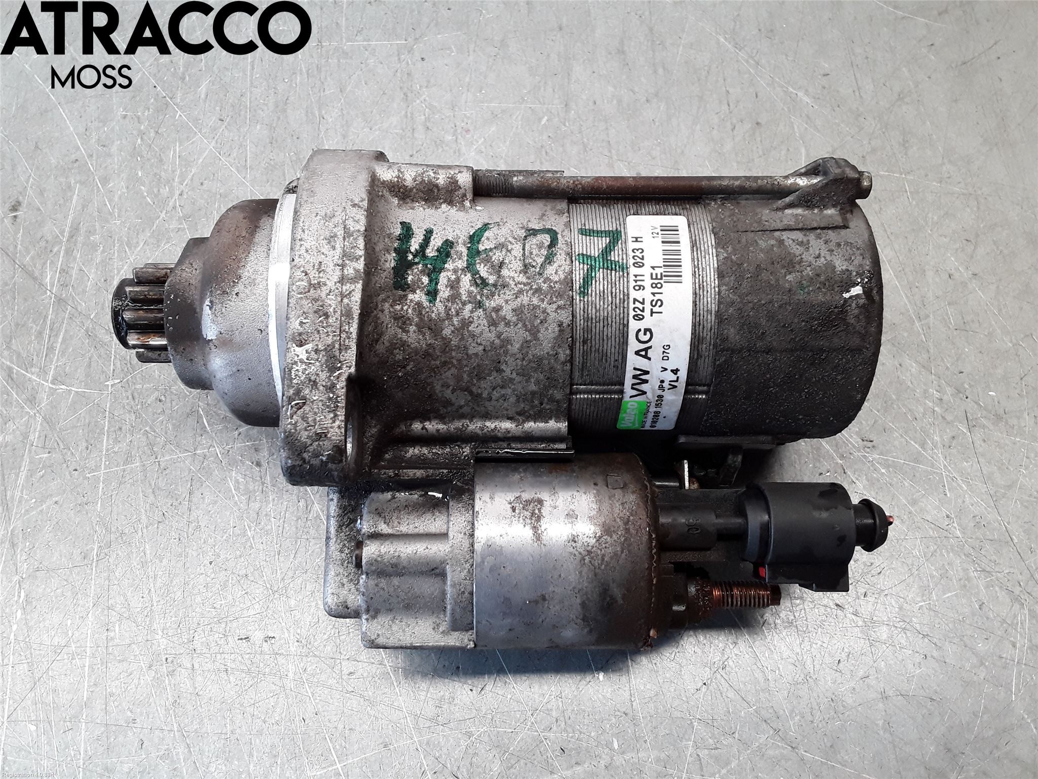 Volkswagen VW POLO 05-09 Startmotor